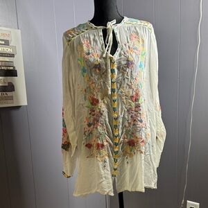 Skies Are Blue Multicolor pleated dress